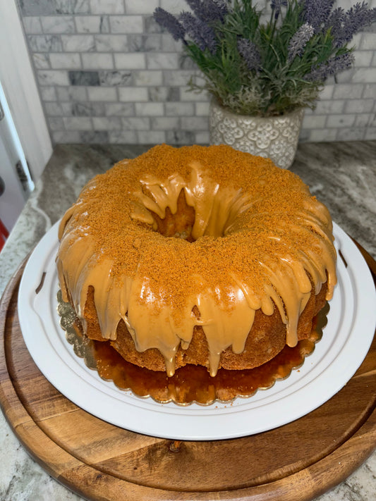 Cookie Butter Bundt Cake