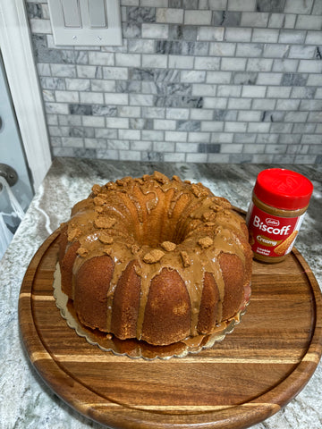 Cookie Butter Bundt Cake